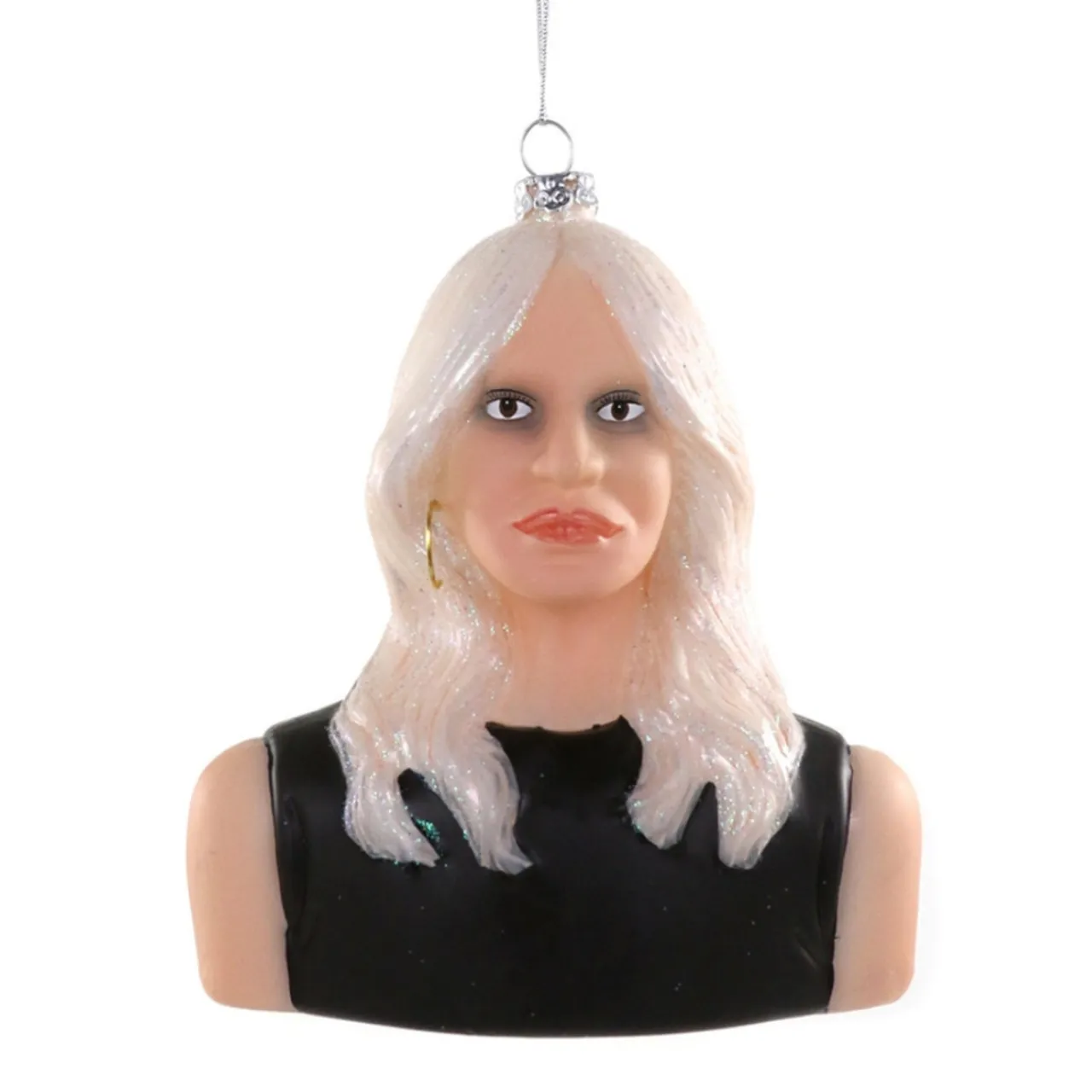Cody Foster Glass Donatella Versace Ornament< Fashion