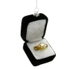 Cody Foster Glass Engagement Ring In Black Box Ornament< Fashion