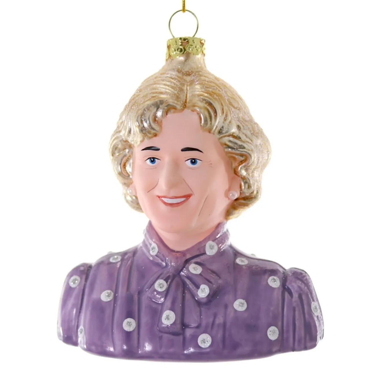 Cody Foster Glass Golden Girls Rose Ornament< Online