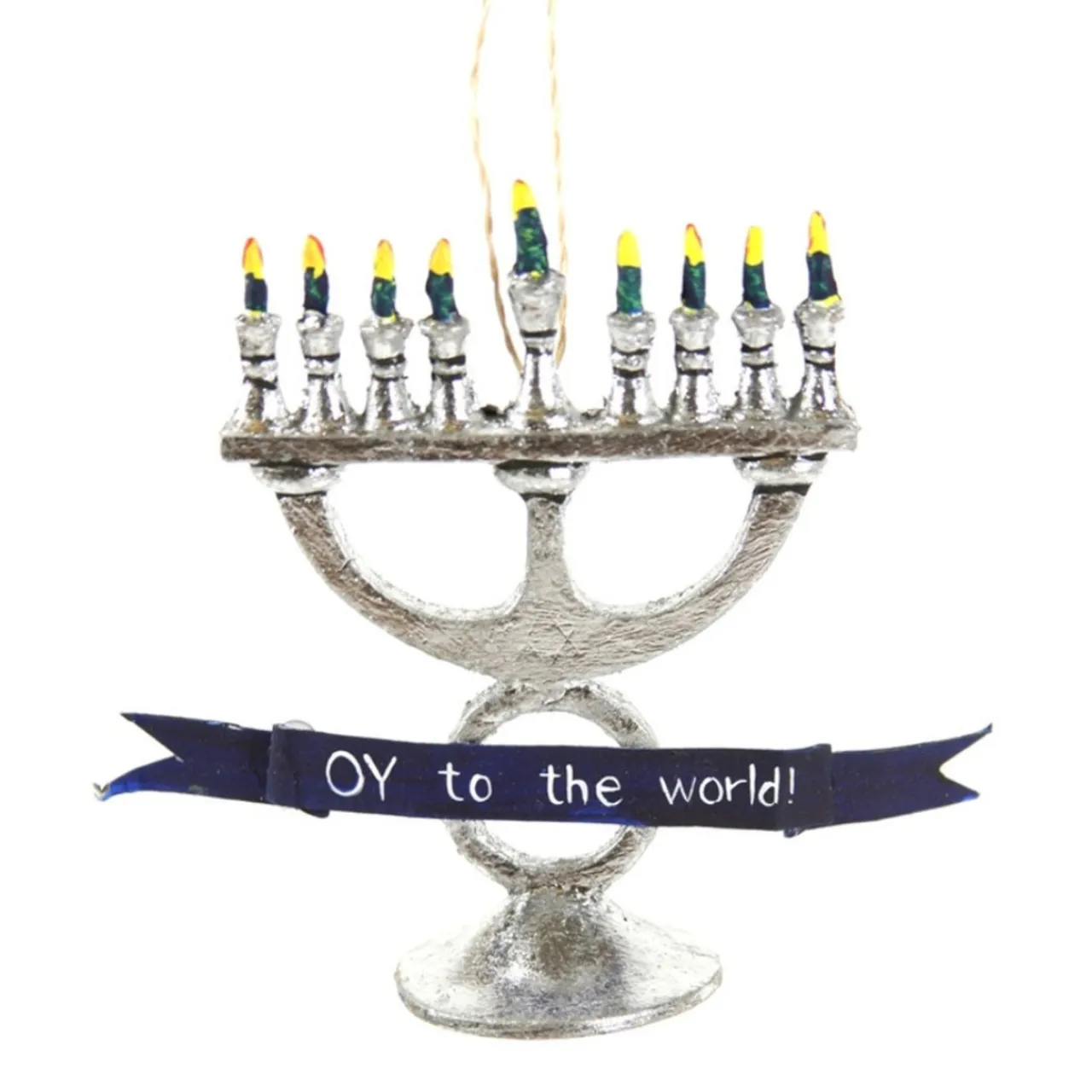 Cody Foster Glass Oy To The World Ornament< Best