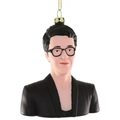 Cody Foster Glass Rachel Maddow Ornament< Fashion