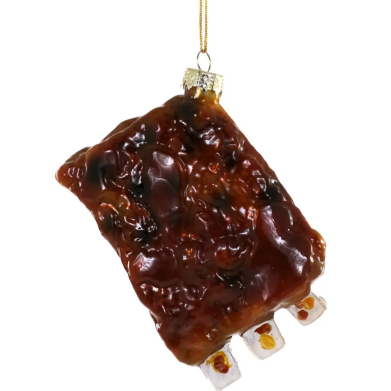 Cody Foster Glass Rack of Ribs Ornament< Online