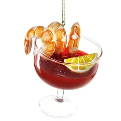 Cody Foster Glass Shrimp Cocktail Ornament< Clearance