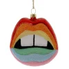 Cody Foster Glass Spectrum Lips Ornament< Online