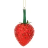 Cody Foster Glass Strawberry Ornament< Fashion