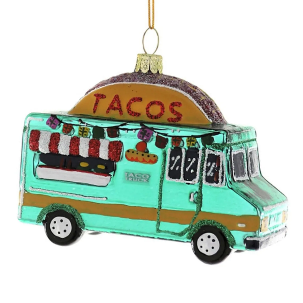 Cody Foster Glass Taco Truck Ornament<Cody Foster & Co. Hot