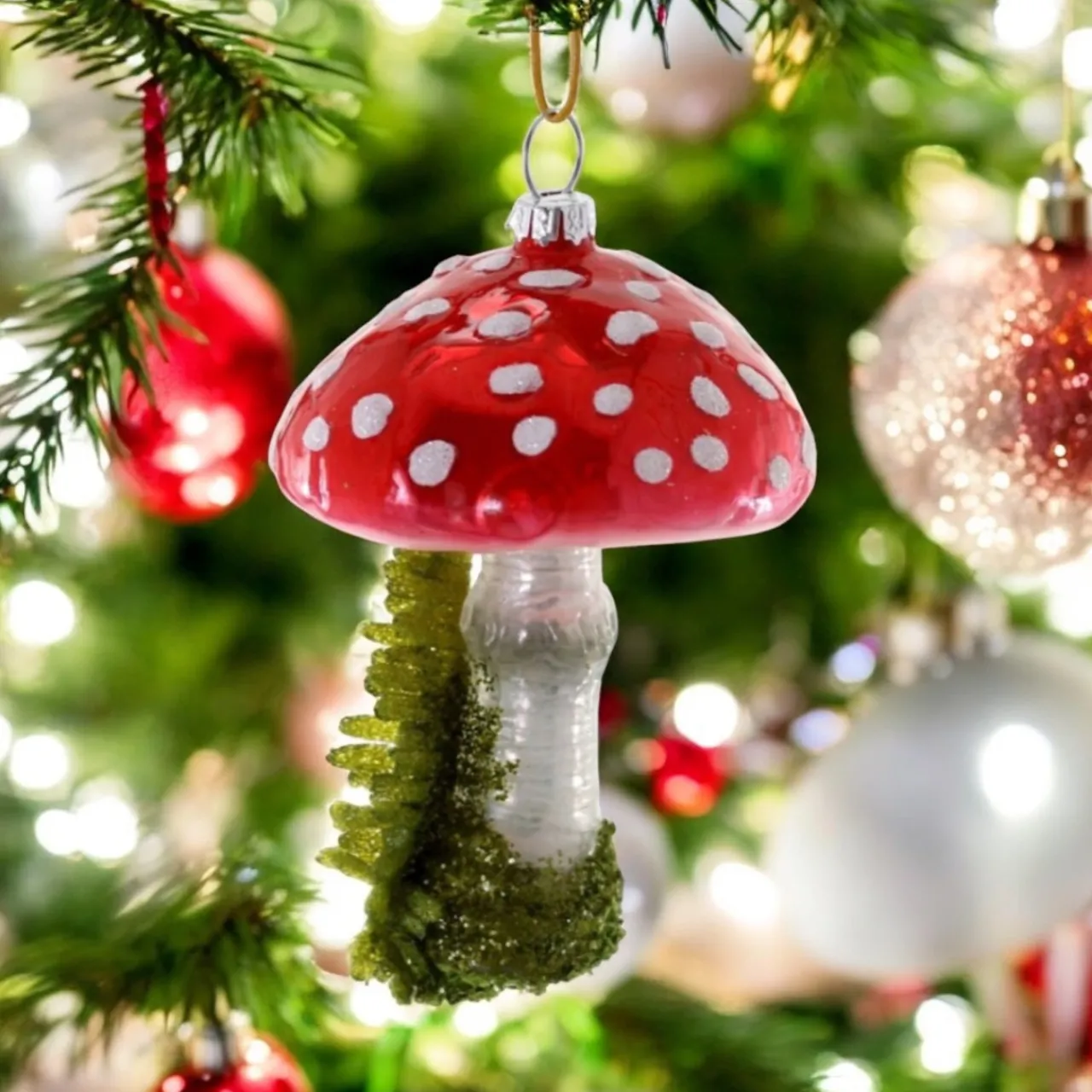 Cody Foster High Grove Red Mushroom Ornament<Cody Foster & Co. Best