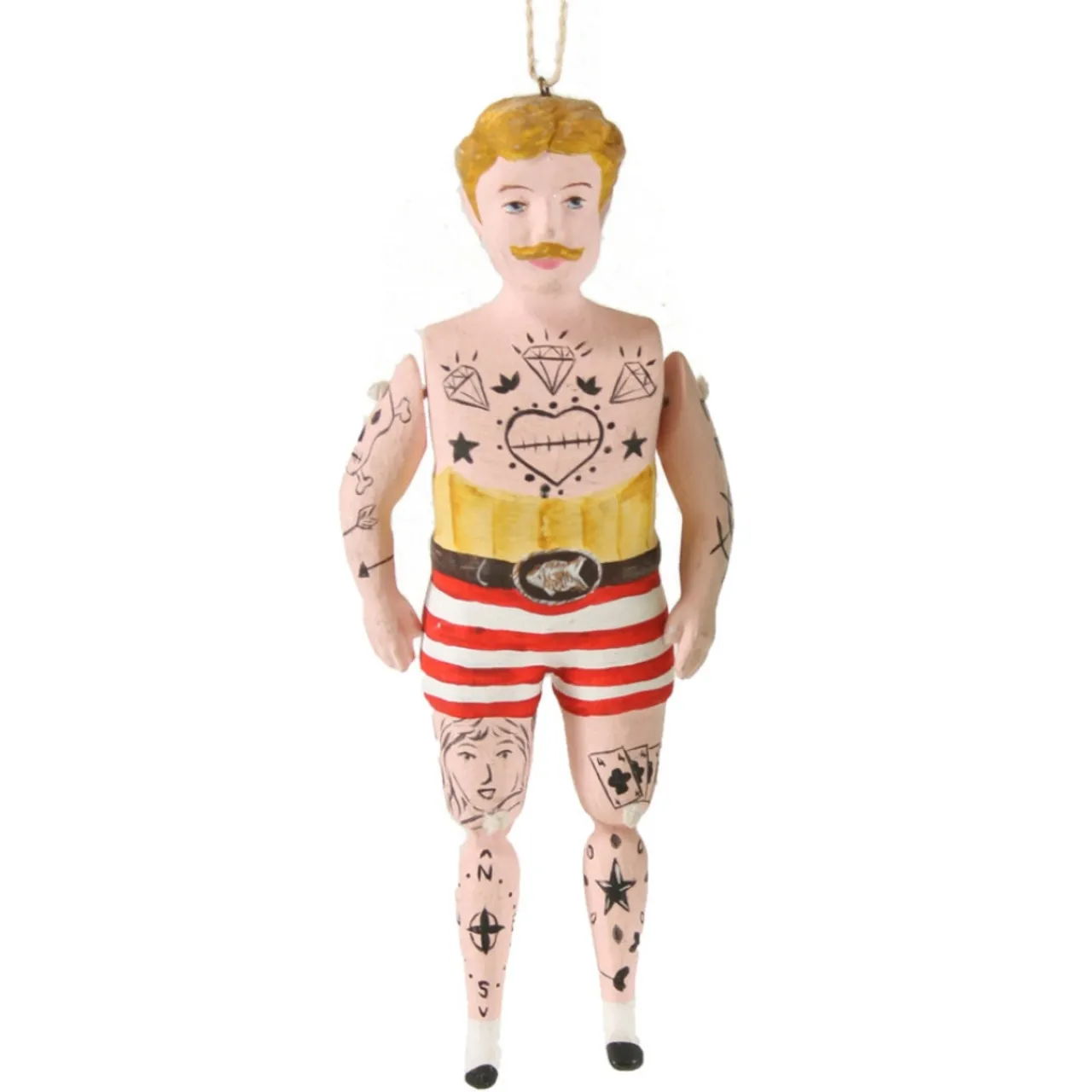 Cody Foster Hipster Sailor Ornament< Clearance