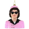Cody Foster Jackie Kennedy Glass Ornament< Online