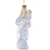Cody Foster Madonna and Child Enthroned Glass Ornament< Clearance
