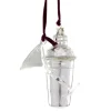 Cody Foster Martini Glass and Shaker Ornament< Hot