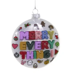 Cody Foster Merry Everything Ornament - White<Cody Foster & Co. Discount