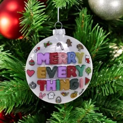 Cody Foster Merry Everything Ornament - White<Cody Foster & Co. Discount