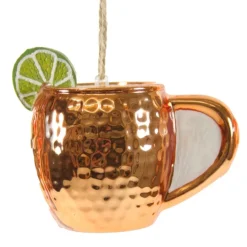 Cody Foster Moscow Mule Glass Ornament< Online
