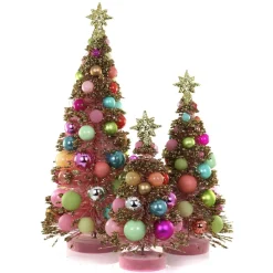 Cody Foster Pink Merry And Bright Tree Set<Cody Foster & Co. Clearance