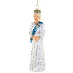 Cody Foster Queen Elizabeth II Platinum Jubilee Glass Ornament< Outlet