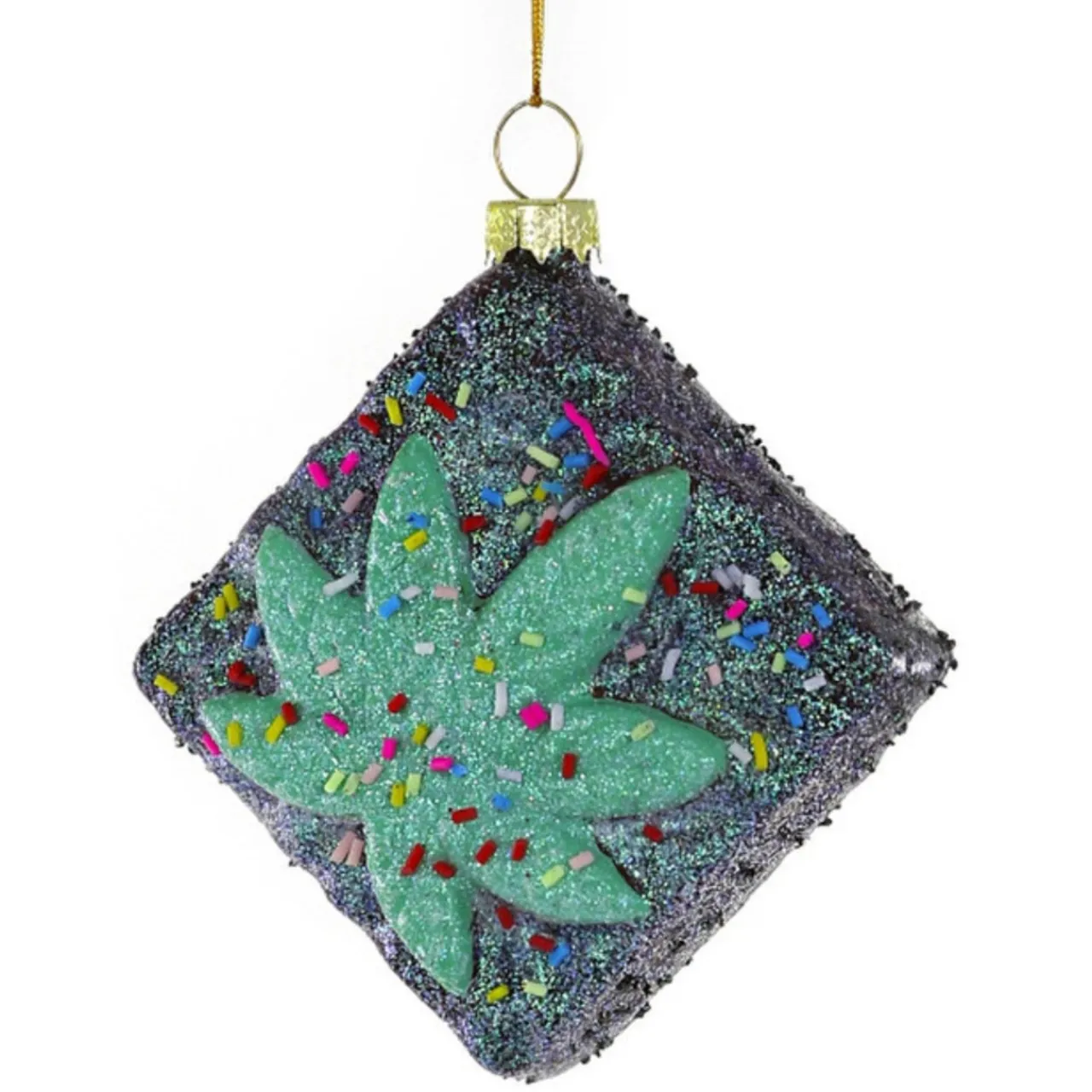 Cody Foster Special Brownie Glass Ornament< New