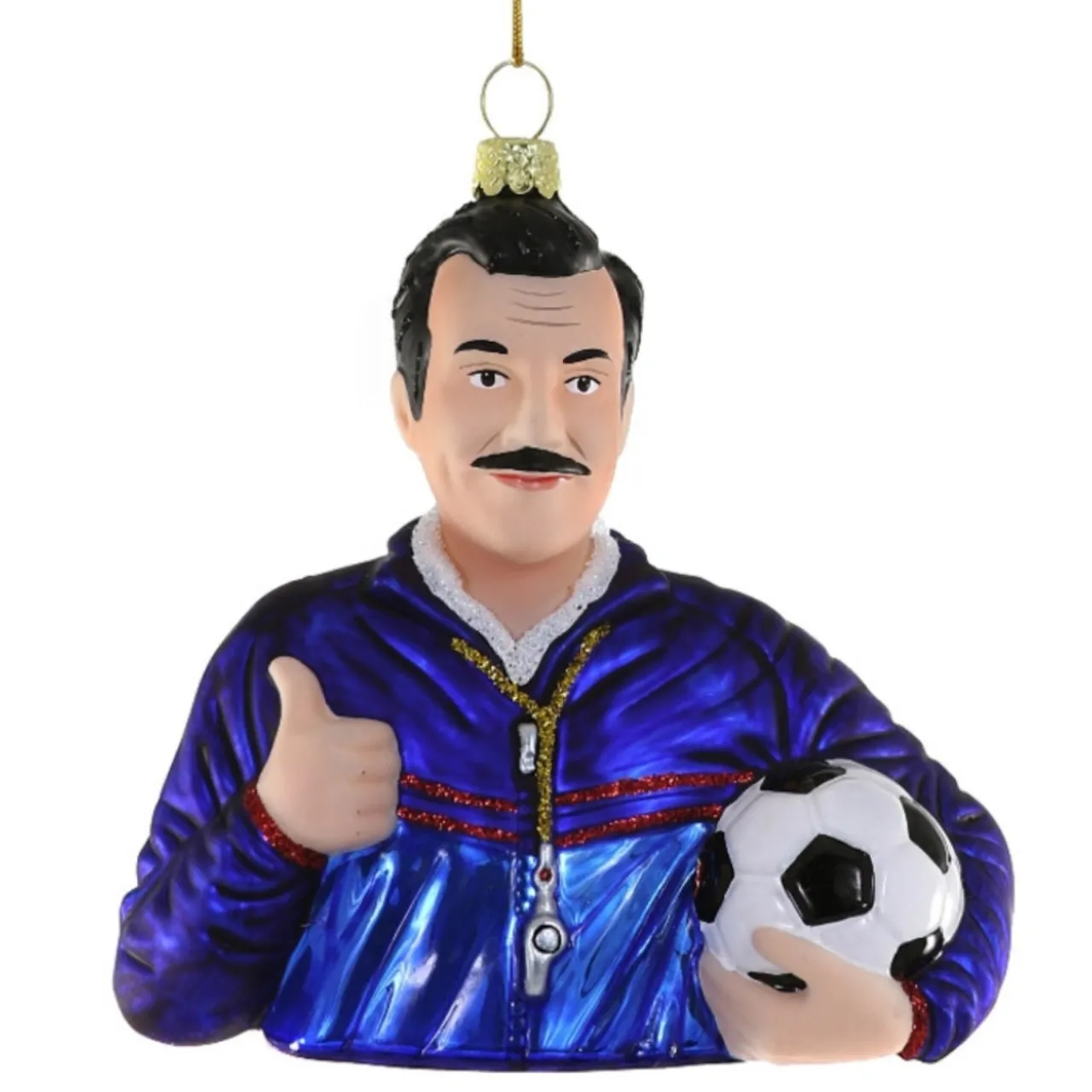 Cody Foster Ted Lasso Glass Ornament< Clearance