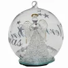 Color Changing LED Angel Praying Glass Globe< Best