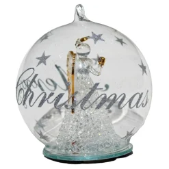 Color Changing LED Angel Praying Glass Globe< Best