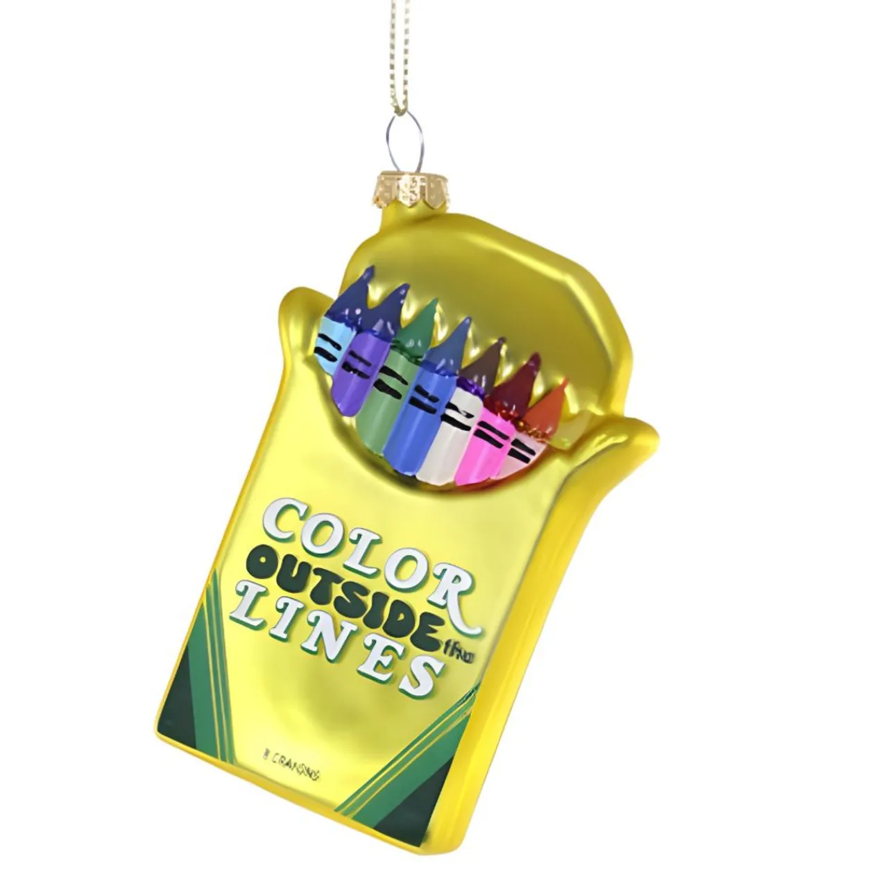 Color Outside the Lines Crayon Ornament<Cody Foster & Co. Sale