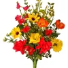 Colorful Garden Floral Bundle 21"< Outlet