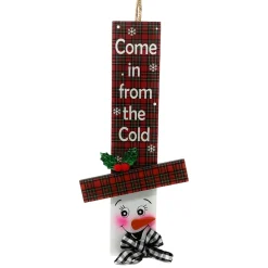 Come In From The Cold Snowman Head Ornament< Discount