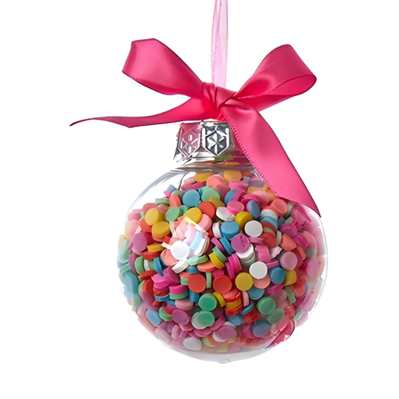 Confetti Sprinkle Bubblegum Ball Ornament<Kurt Adler Sale