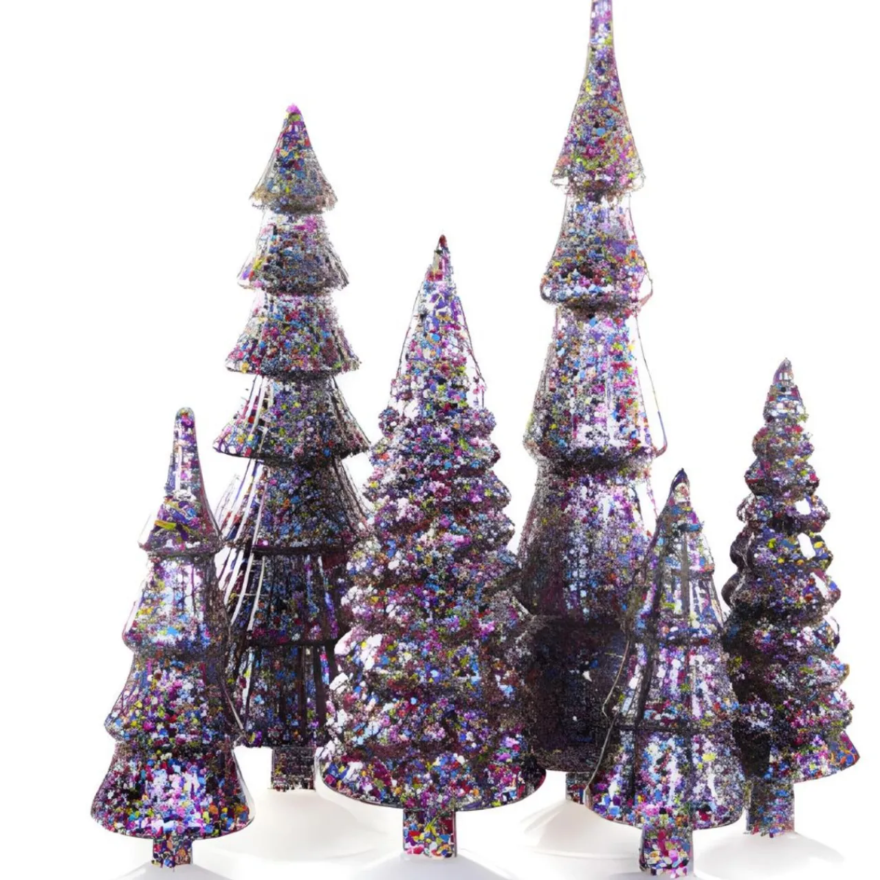 Confetti Trees Set of (6)<Cody Foster & Co. Online