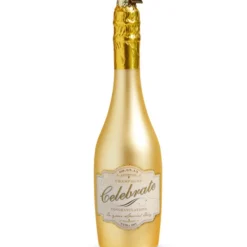 8.5 Congratulations Gold Champagne Bottle Ornament< Outlet