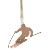 Copper Skier New Hampshire Ornament - The Christmas Loft< Best