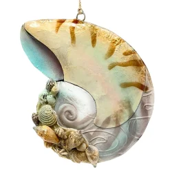 Coral Reef Snail Shell Ornament< Fashion