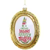 Cotton-Headed Ninny Muggins Quote Ornament<Cody Foster & Co. Best