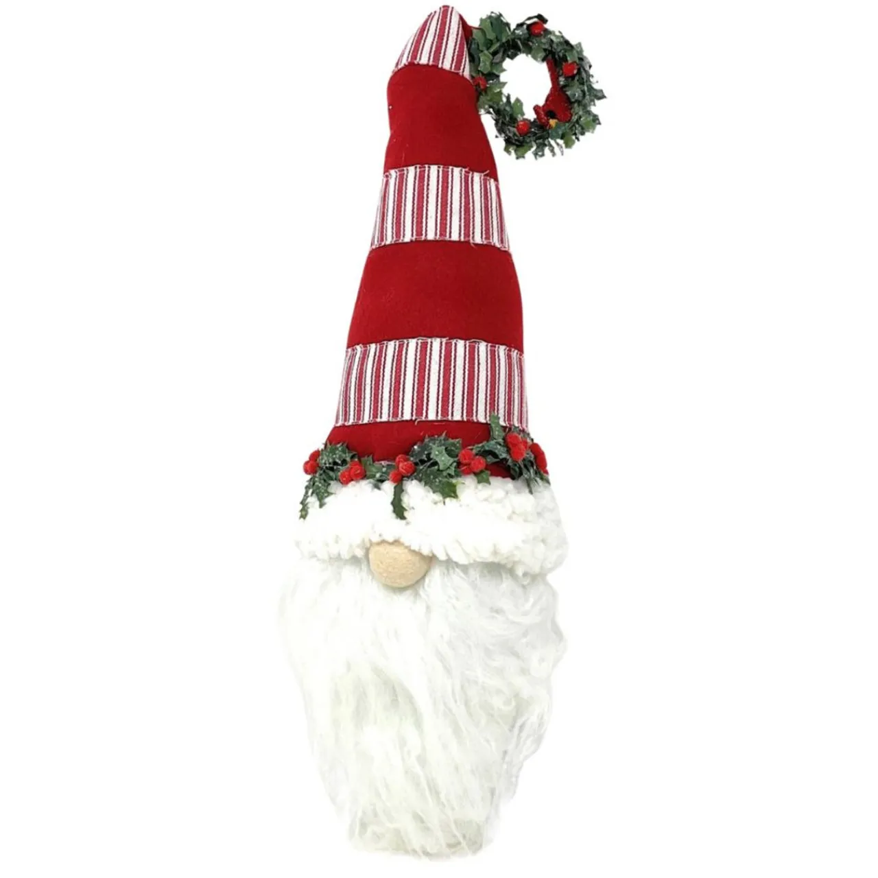 Countryside Gnome Head Red & Striped Hat< Sale