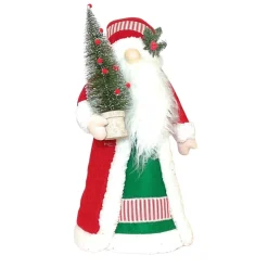 Countryside Gnome Holding Tree< New