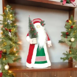 Countryside Gnome Holding Tree< New