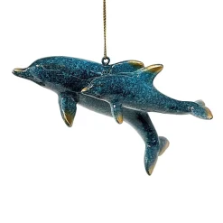 Cozumel Mom and Baby Dolphin Ornament< Hot