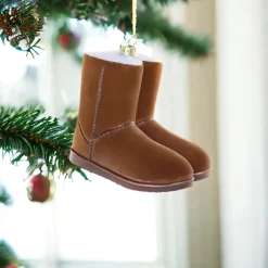 Cozy Winter Boots Ornament Pair<Cody Foster & Co. New
