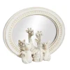 Critter Friends with Glasses Mirror Décor< Hot