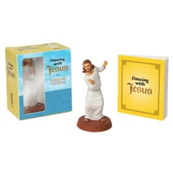 Dancing With Jesus Bobbling Figurine< Sale