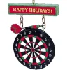 Dart Board Ornament<Kurt Adler Clearance