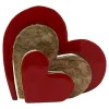 Deco Heart Wood Figurine - The Christmas Loft< Fashion