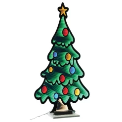 Decorated Christmas Tree Infinity Light< Best