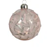 Decoris Elegant Peach Ball Ornament Set of 3< Online