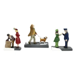 - Christmas in the City - Friends & Neighbors Set of 3<Department 56 Sale