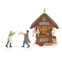 - Dickens Village - Dressed Turkey Auction Set of 2<Department 56 New