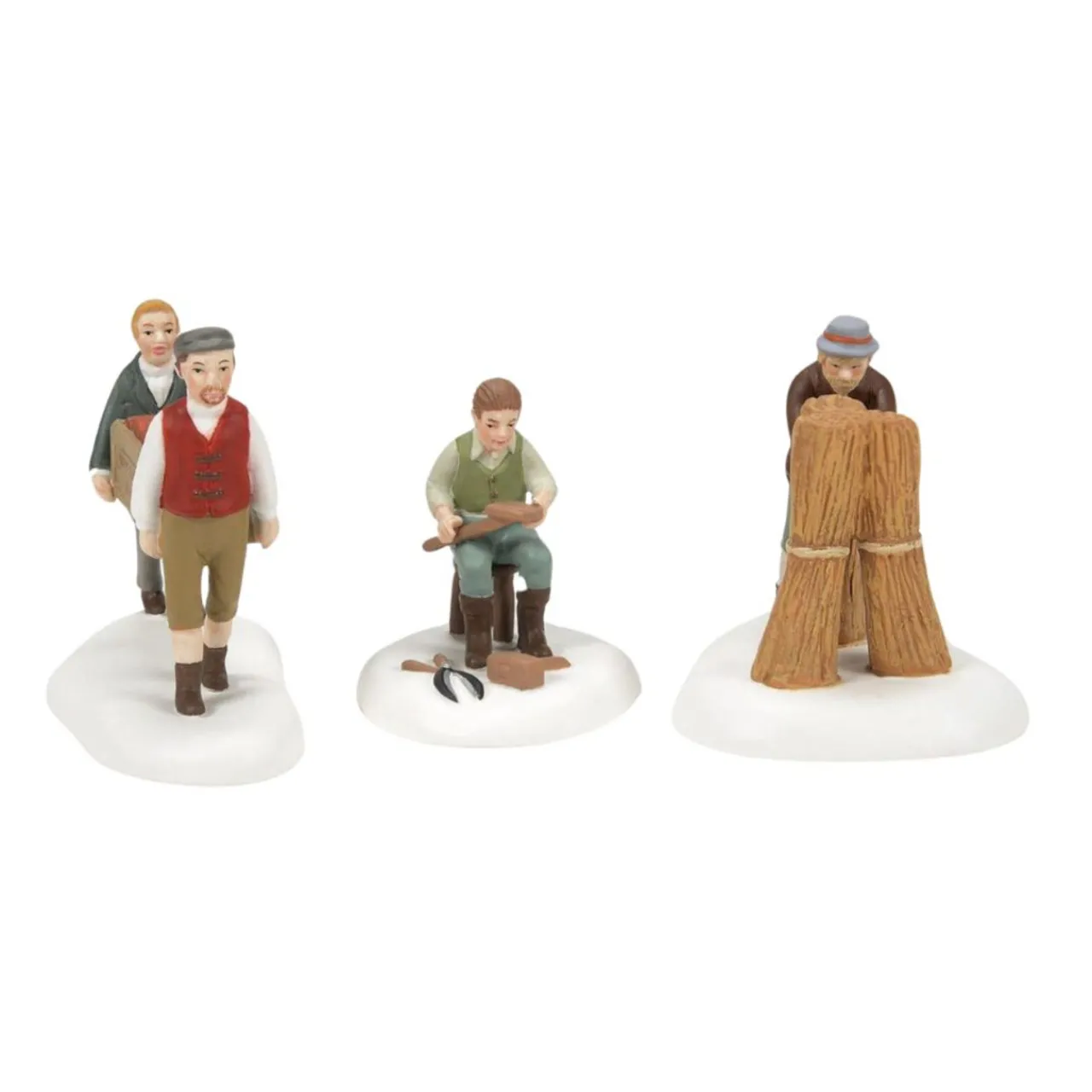 - Dickens Village - Harvesting Progress Set of 3<Department 56 Fashion