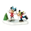 - Disney Village Mickey and Minnie Ice Skating Accessory Figurine<Department 56 Discount