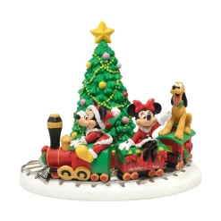 - Disney Village Miniature Display Piece - Mickey's Holiday Expres<Department 56 Outlet