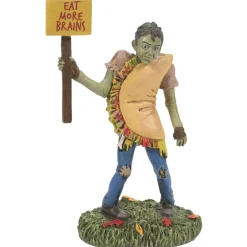 - Halloween Village - Eat More Brains<Department 56 Fashion